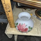 Hand Painted Oil Lamp Shade Antique — photo 7