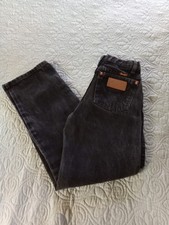 Wrangler Boys Size 14 Slim Zip Up Five Pocket Black 13 MW BBK Bootcut Jeans