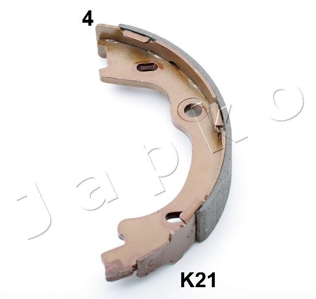 Fits JAPKO 55K21 BRAKE SHOE SET, PARKING BRAKE