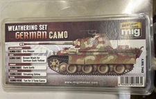 Mig Ammo #7443 GERMAN CAMOUFLAGE WEATHERING SET