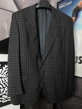 Men Ermenegildo Zegna Blazer Black Cotton M