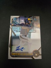 2022 Bowman Chrome Autograph Larry Ernesto CPA-LE