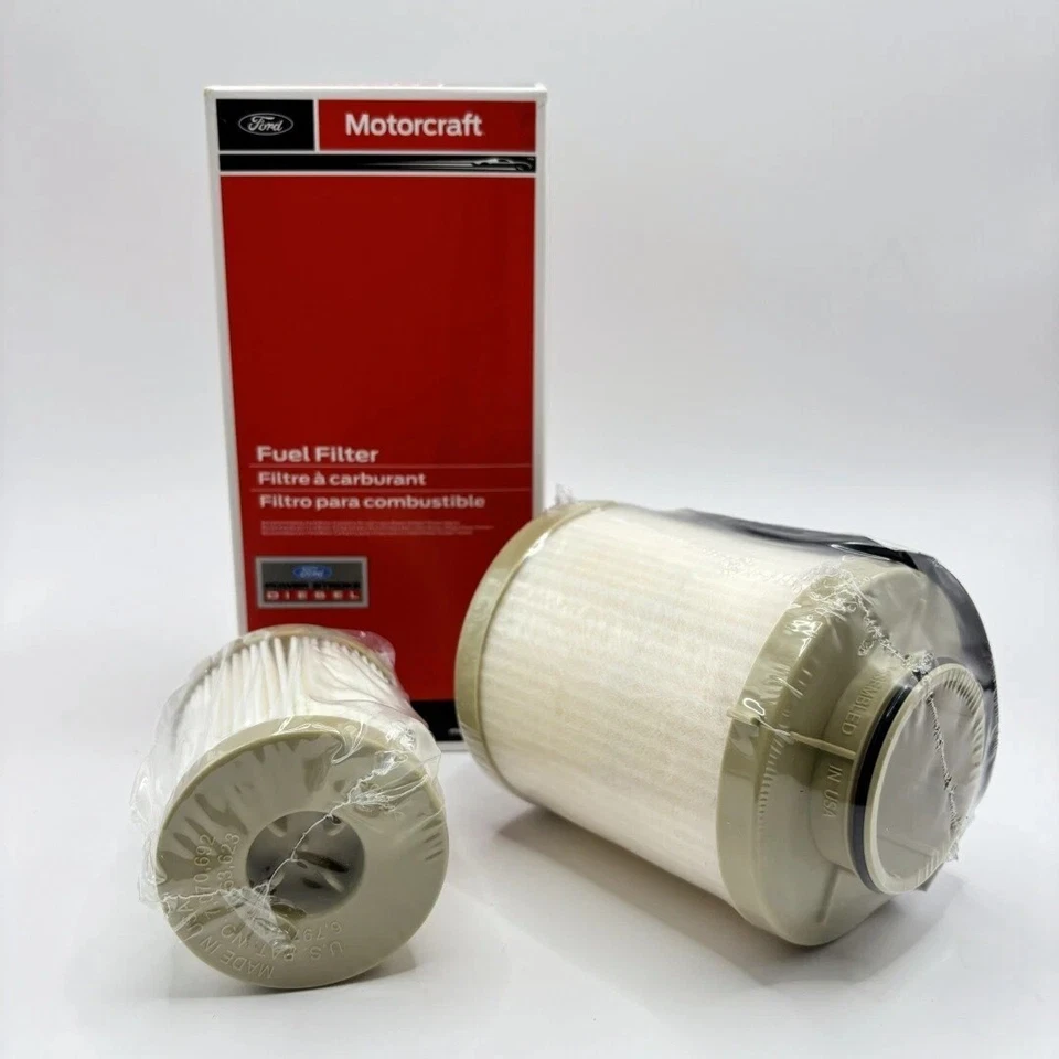 Motorcraft Ford Serie F 6.0L Powerstroke Turbo Diesel Filtro de Combustible Nuevo FD4616 Foto 4 de 4
