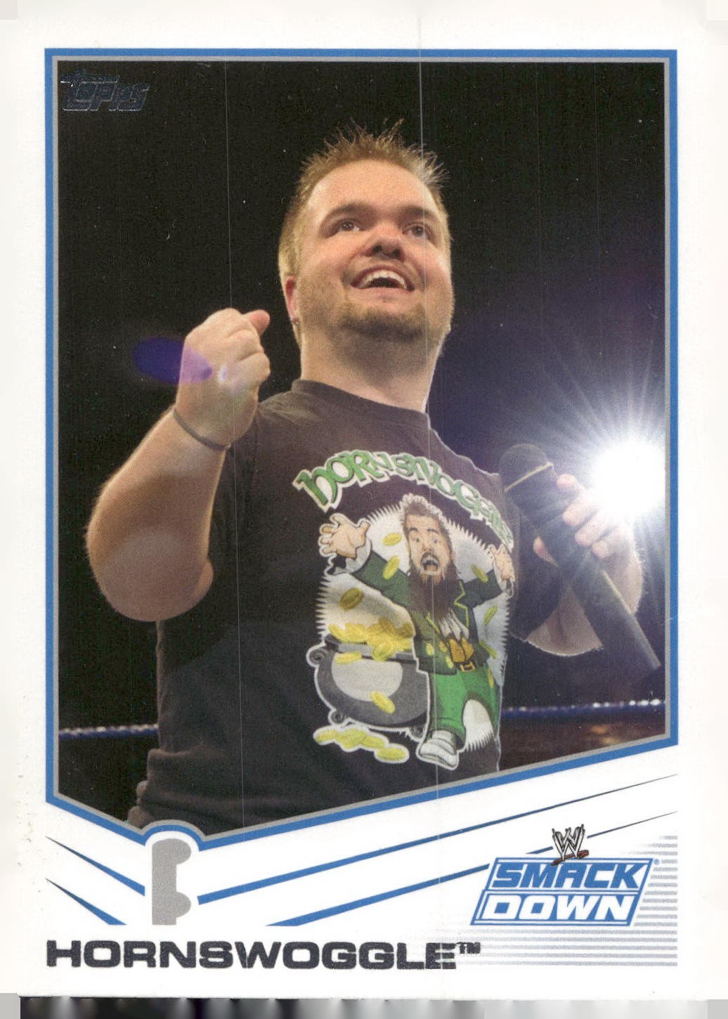2013 Topps WWE #58 Hornswoggle