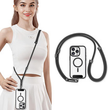 Universal Phone Lanyard for Iphone 3-In-1 Multi-Functional Design Crossbody/Neck