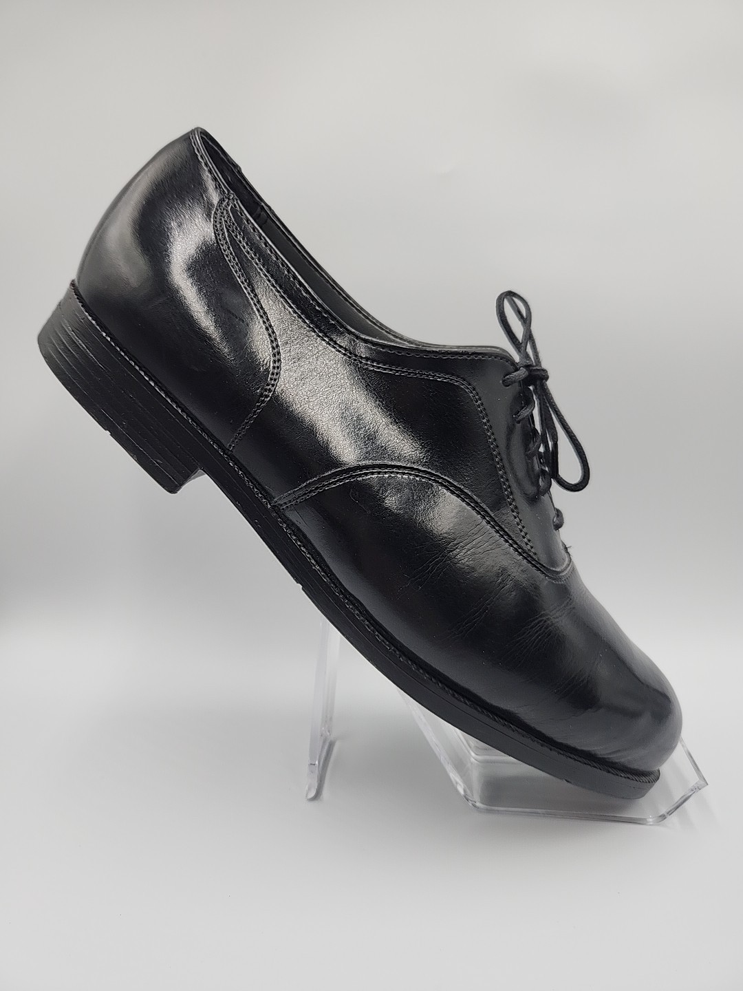 SAOLA SCARPE OXFORD DA UOMO NERE NUNN BUSH LITES IN PELLE TAGLIA US 10 5 CON OTTIME CONDIZIONI