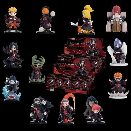 POP MART x Naruto Shippuden Series Battle Against Akatsuki Confirmed Figure Open - product listing photo