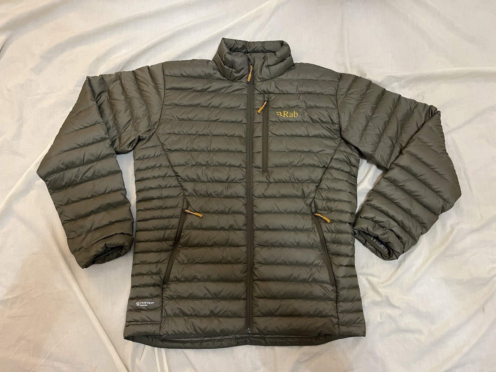 Chaqueta de plumón RAB Microlight para hombre