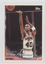 1993-94 Topps Willie Anderson #76 3a3