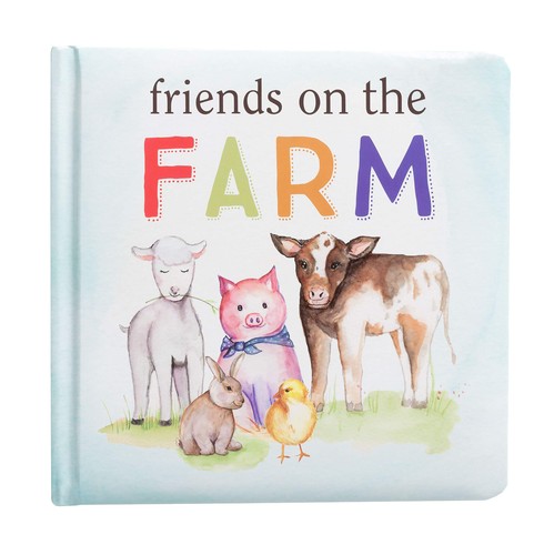 Kate & Milo Board Book - Farm Animals, Learning and Developmental Toddler Bo...