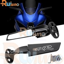 For Suzuki GSX-R GSXR 600 750 1000 Side Mirrors Rearview Wind Wing Mirror