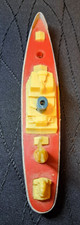 1950s Tootsietoy Cargo Ship Metal Toy Made in USA Vintage