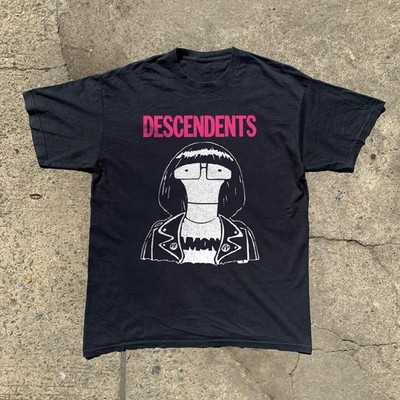 Descendents Ramones Heavy Cotton Black Unisex T-shirt Size S-5XL