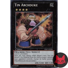Yugioh Tin Erzherzog HA07-DE060 Secret Rare 1. Auflage NM
