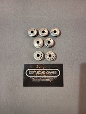 Vintage Metal Sewing Machine Bobbins Lot Of 7