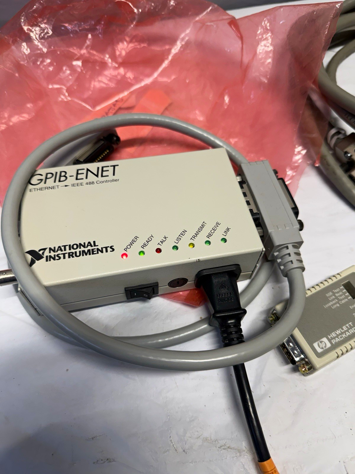 National Instruments GPIB-ENET Ethernet to IEEE 488 GPIB Controller Interface