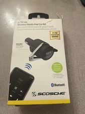 NIB New Scosche Bluetooth Power Delivery FM Transmitter 12W USB-A and 18W USB-C
