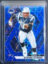 2025 Panini Mosaic - Richard Seymour #171 Blue Scope Prizm Mint Patriots