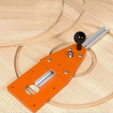 Router Circle Guide Cutter Jig 2–36cm Diameter Template Tool for Wood Projects