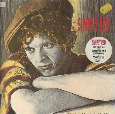 Simply Red Picture Book NEAR MINT Elektra Vinyl LP
