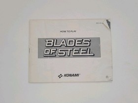 Blades Of Steel Nintendo NES 1985 Boxed Complete Working Rare Good Condition