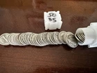 90% Silver Mercury Dimes Roll of 50 Circulated Unsearched Various dates