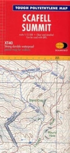 Scafell Summit Map - - Image 3