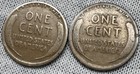 #3A: (-$ Drop) Set of 2 1916 D Lincoln Wheat 1c (Good) Copper Circulated Bid Now — photo 2