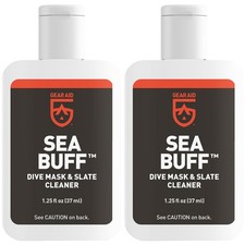 Gear Aid Sea Buff 1.25 oz. Water Sports Dive Mask and Slate Pre-Cleaner - 2-Pack