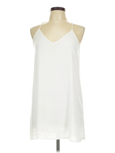 Style Rack Women Ivory Tank Top M