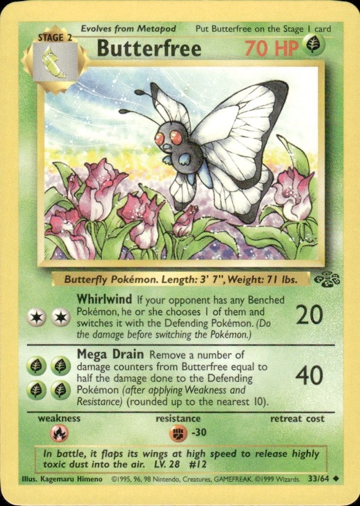 Butterfree - Jungle - 33/64 - Uncommon Unlimited