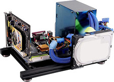 ITX Motherboard PC Computer Case,Mini ITX Open Air Frame Computer Overclock Case