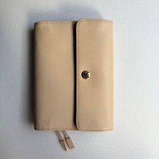 Hobonichi Techo Cover Original A6 Leather Tri-fold Beige Flap