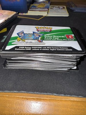 Pokémon Code Cards From Vivid Voltage Pokémon Go, Fusion,collectors Chest.(+100)