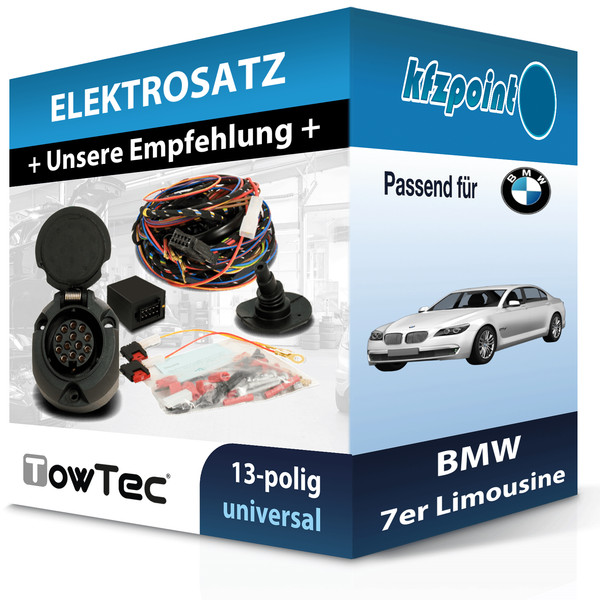 für BMW 7Er Limousine 11.2001-10.2008 Towtec E-Satz 13Polig Universell NEU-image