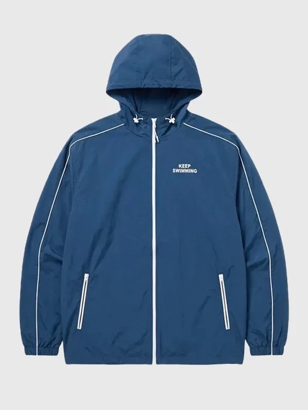 Men Blue Keep Swimming BTS Jacket
Opens in a new window or tab