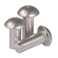 Metric M3 304 Stainless Steel Button Round Head Solid Rivet GB867 U ч