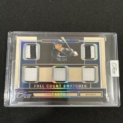2025 Panini Three and Two Colt Keith #FCS-CK Full Count Swatches /25