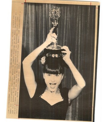 Actress TRACEY ULLMAN Emmy Award Win 1989 Press LaserPhoto