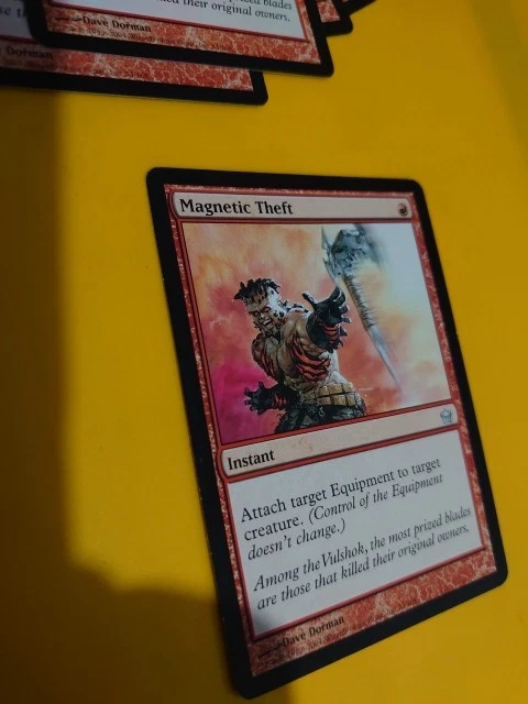 Magnetic Theft. Instant Fifth Dawn Magic the Gathering Card. - Image 4 of 4