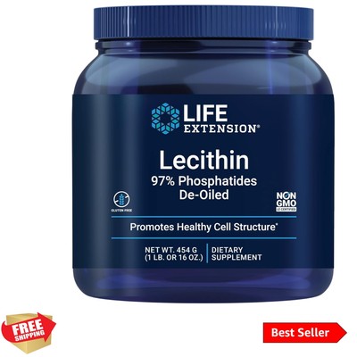 Lecithin, Promotes Healthy Cell Structure and Function in The Brain, Gluten F...