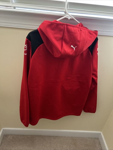Scuderia Ferrari Formula One F1 Team Puma Softshell Jacket Mens M Slim Fit - Picture 9 of 12