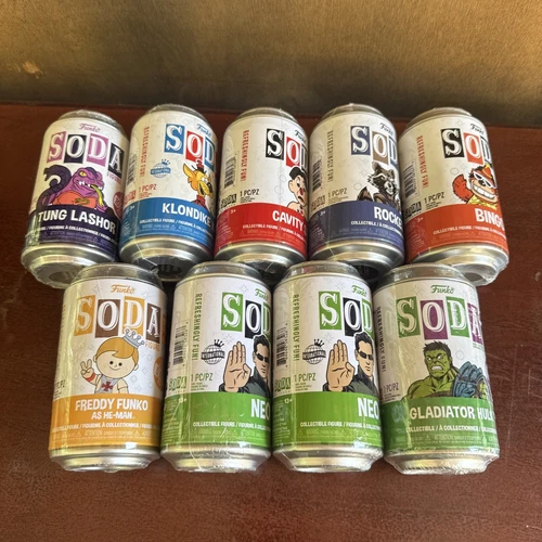 Funko Soda Sealed Lot Of 9 Read Description