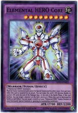 1x (NM) Elemental HERO Core - SHVI-ENSE2 - Super Rare - Limited Edition  YuGiOh