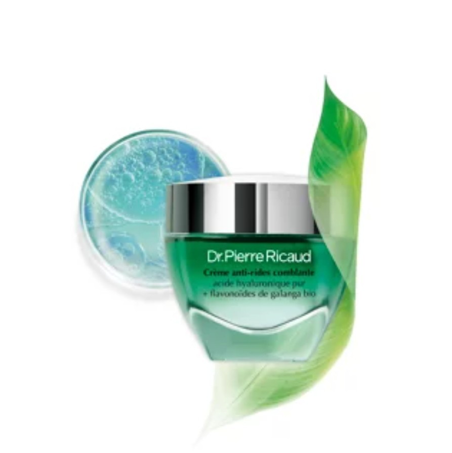 Crème anti-rides comblante à l'acide hyaluronique pur flacon de 50ml