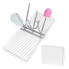Baby Bottle Drying Rack with Tray and Drainer,Space Saving Bottle Drying Rack