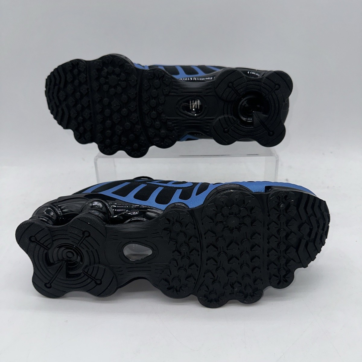 Nike Men's Size 10.5 Shox TL (IH1338 002) Black/Blue Running