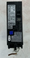Siemens QA120AFCWG Circuit Breaker 1P 20A ARC FAULT