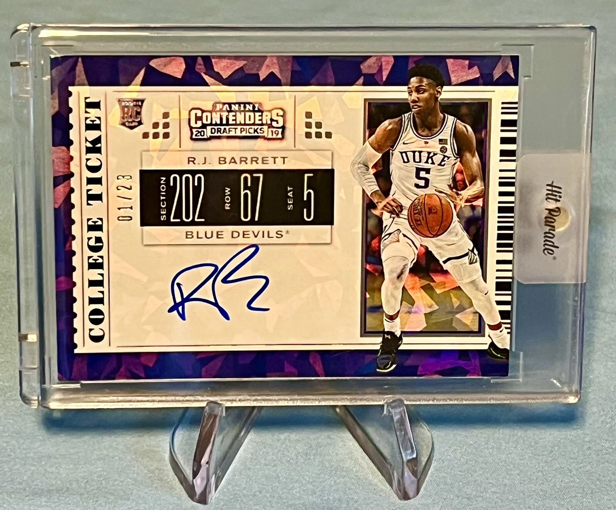 2019-20 Panini Contenders Draft Picks - RJ Barrett #53 for sale | eBay