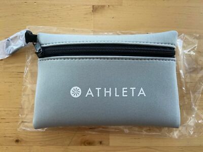 Athleta Power of We x 200 Neoprene Pouch w Carabiner Grey 200